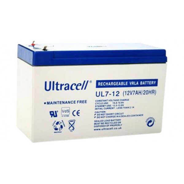 Ultracell UPS Battery 12V 7.0 Ah