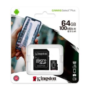 Kingston Micro SD 64GB Class 10