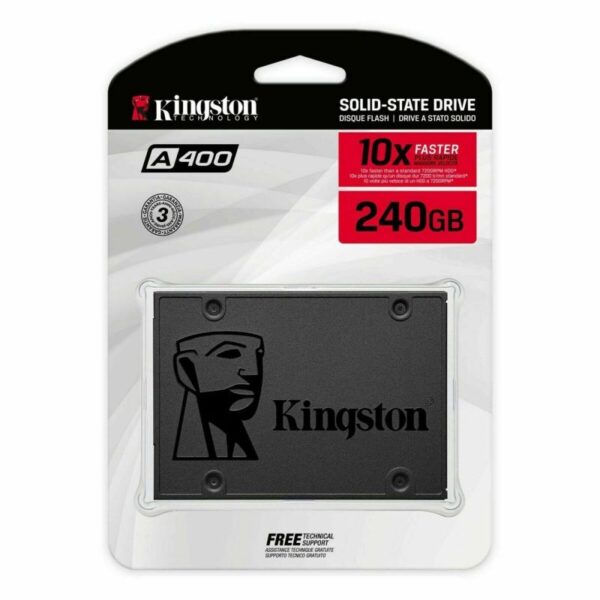 S8750-1313 KINGSTON A400 240Gb SSD, 2.5”