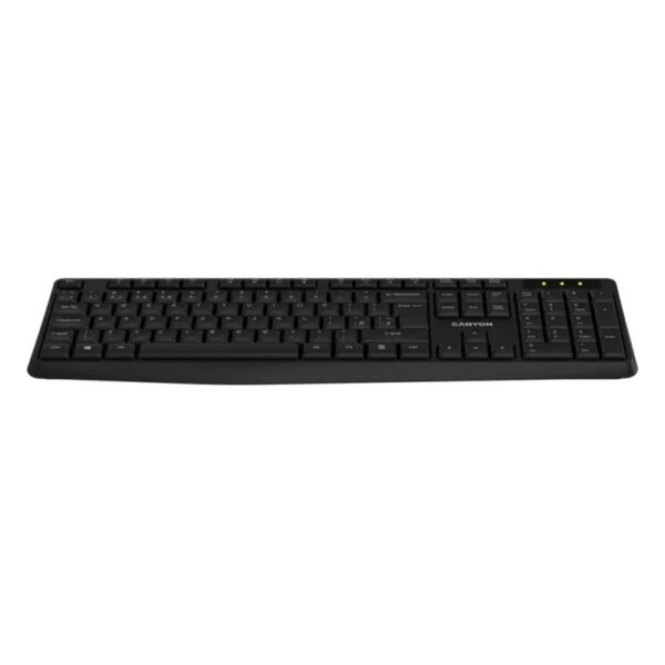 CANYON TASTATURA KB-W01 Wireless Black