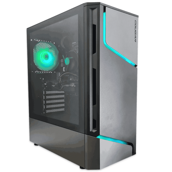 Gaming PC Core i3-12100F/16GB/500GB/RX 7600 XT 8GB