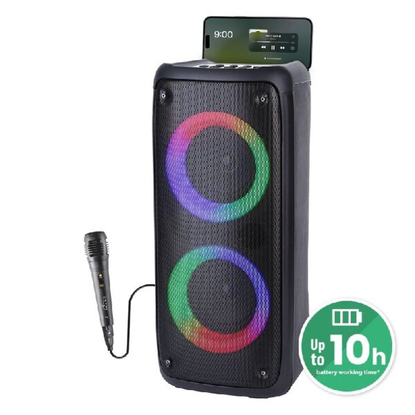Mediatech FUNBOX BLUETOOTH ZVUCNIK  s mikrofonom TWS 1000W