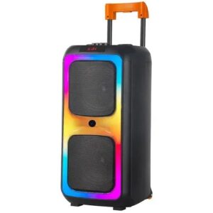 Zvucnik NDR-1097 2 x 8" karaoke s wireless mikrofonom