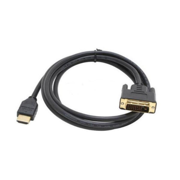 HDMI to DVI 1.8m gold