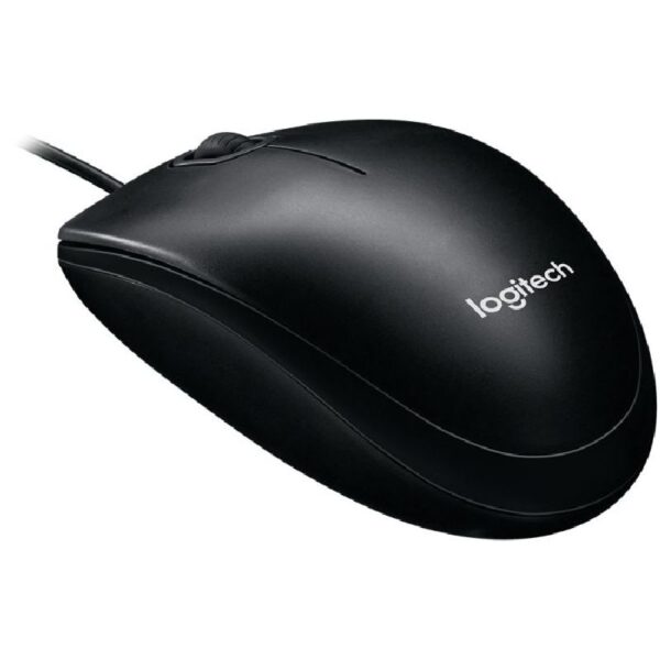 S12599-2285 Logitech Corded Mouse B100 Black