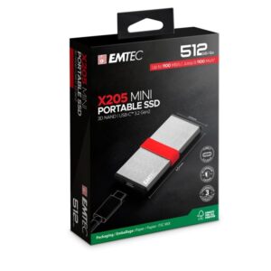 S12981-1708 Emtec X205 Mini 1TB Eksterni HDD