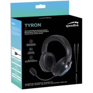 S13372-1380 Slusalice SPEEDLINK TYRON RGB