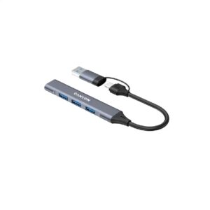 CANYON hub DS-02 4in1 USB-A/C