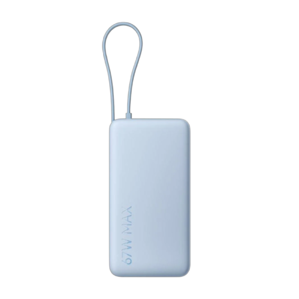 S15107-2603 Power Bank Xiaomi 10000mAh 22.5W (integrisan kabal) Ice Blue