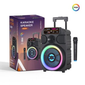 Zvučnik Gigatech BSK-510 (FM/USB/TF/bluetooth) 8" karaoke