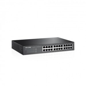 Switch TP-Link TL-SG1024, 24 ports 24 x 10/100/1000Mbps RJ45 ports, Rackmount, M