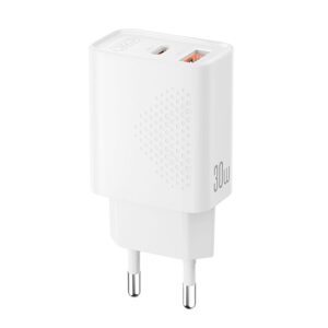 XO Charger L163 USB-A 18W +  USB-C 30W Fast Charger 18W