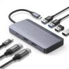 S16276-2456 Anker USB-C Data Hub (7-in-1, Dual Display) Black