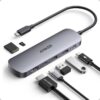 S16276-2905 Anker USB-C Data Hub (7-in-1, Dual Display) Black