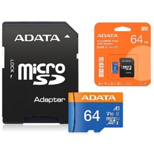 Micro SD ADATA 64GB Premier UHS-I Class 10