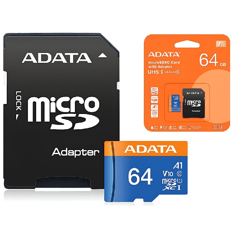 Micro SD ADATA 64GB Premier UHS-I Class 10