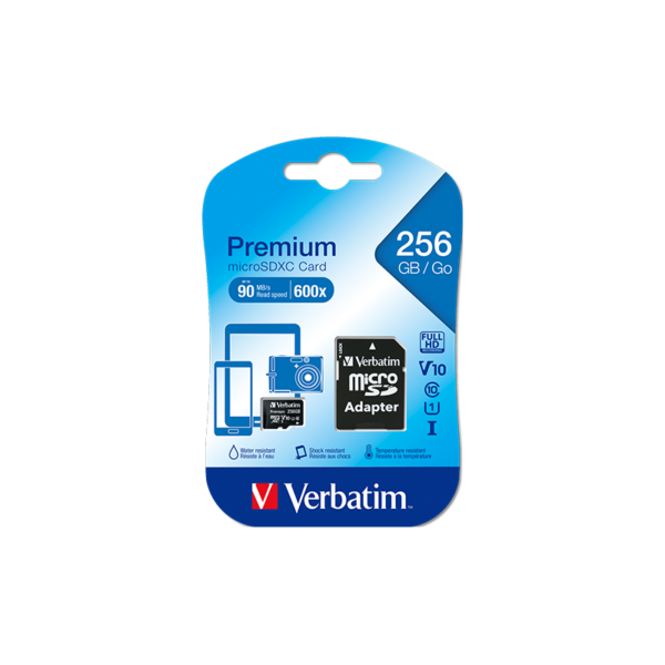 256GB Verbatim C10