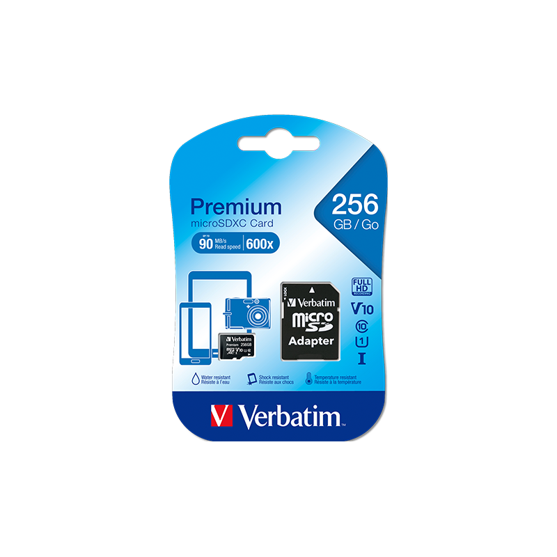 256GB Verbatim C10