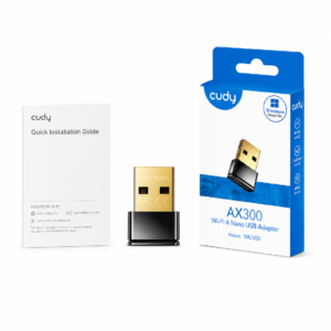 Wi-Fi 6 adapter Cudy WU300, AX 300, nano USB