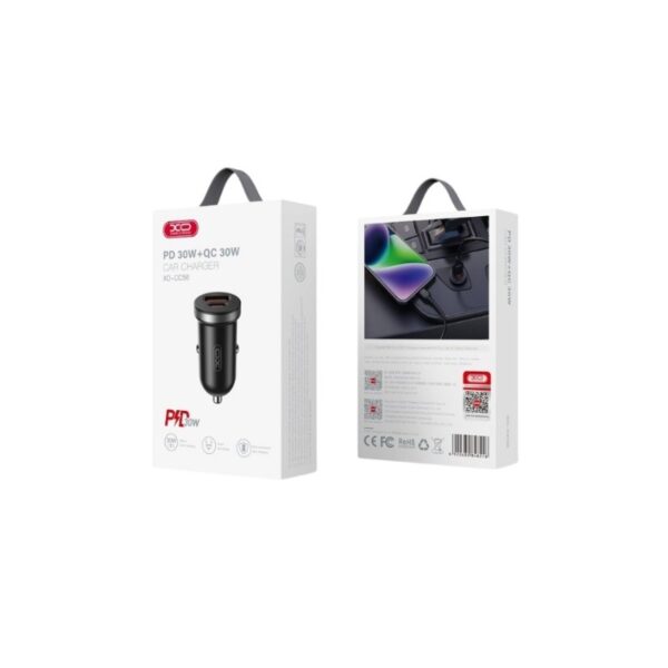 S16935-2984 Auto punjac XO CC56 30W USB+Type C glava