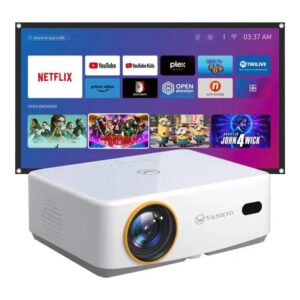 Projektor Vankyo Leisure 570B + platno 100" - FHD 1080P, 220 ANSI, Smart OS